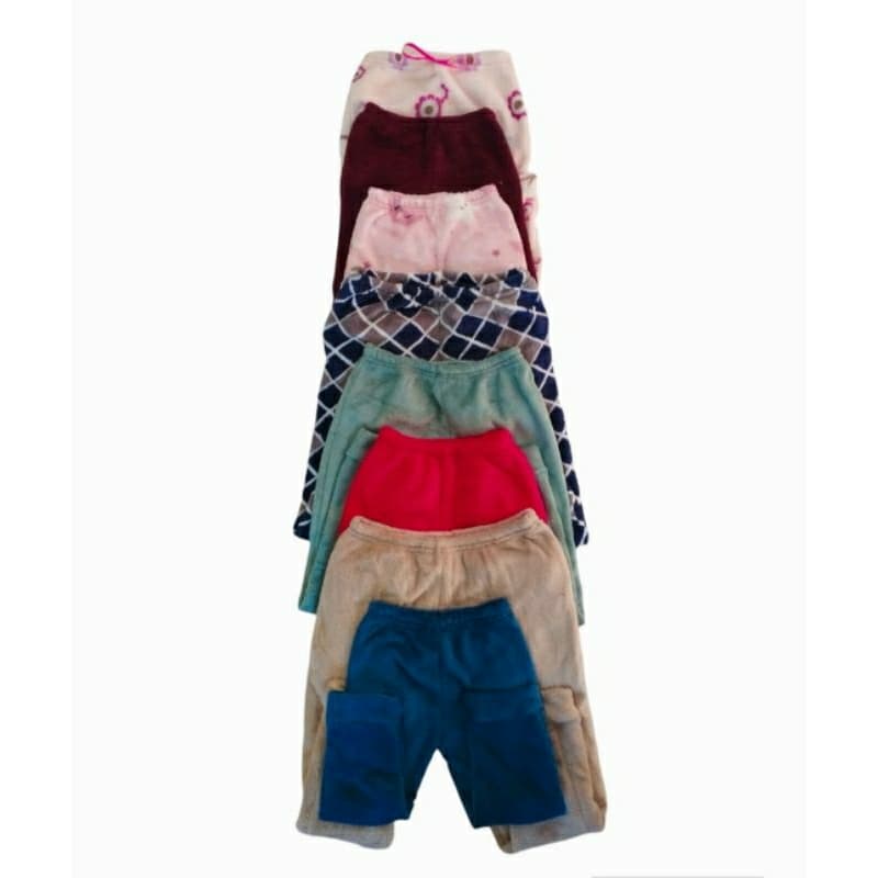 Calças infantil fofinhas e quentinhas de fleece