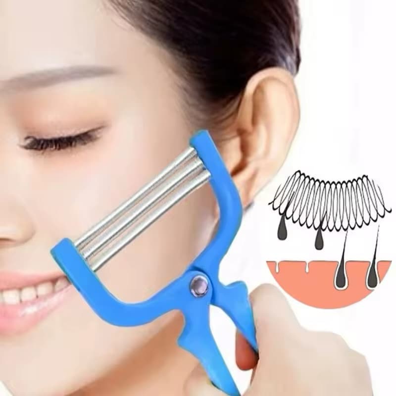 Depilador Removedor de pelos faciais Mola de Pelos Aço