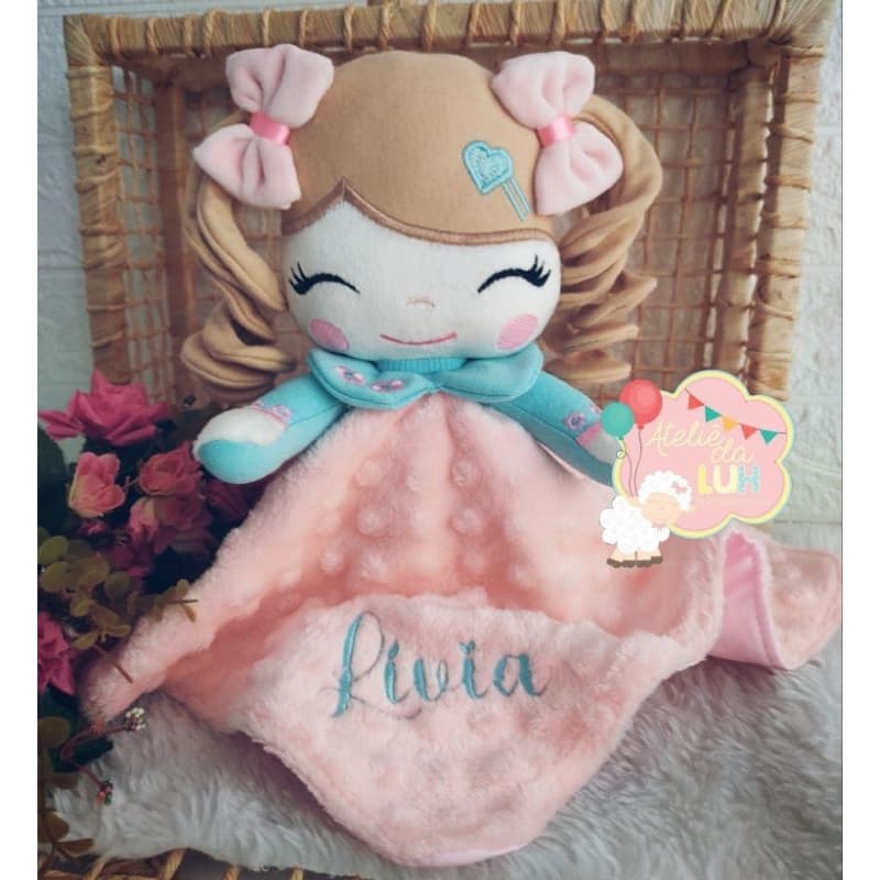 Naninha personalizada, naninha do bebê.