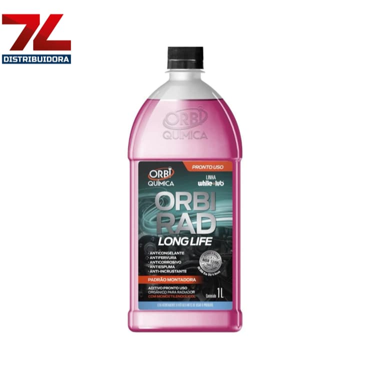 ADITIVO RADIADOR ORGÂNICO LONG LIFE  PRONTO USO – 1L