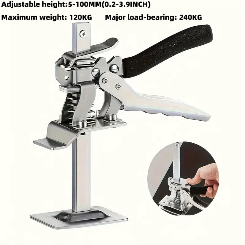 Levantador de azulejo All-Steel0kg Ferramenta profissional reguladora de altura para economia de trabalho superior
