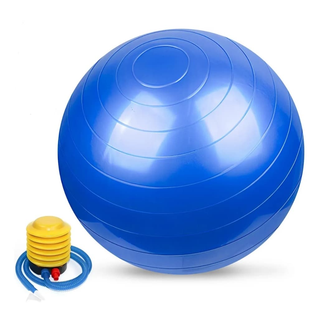 Bola Pilates 65cm Yoga Fisioterapia E Funcional 150 Kg com inflador