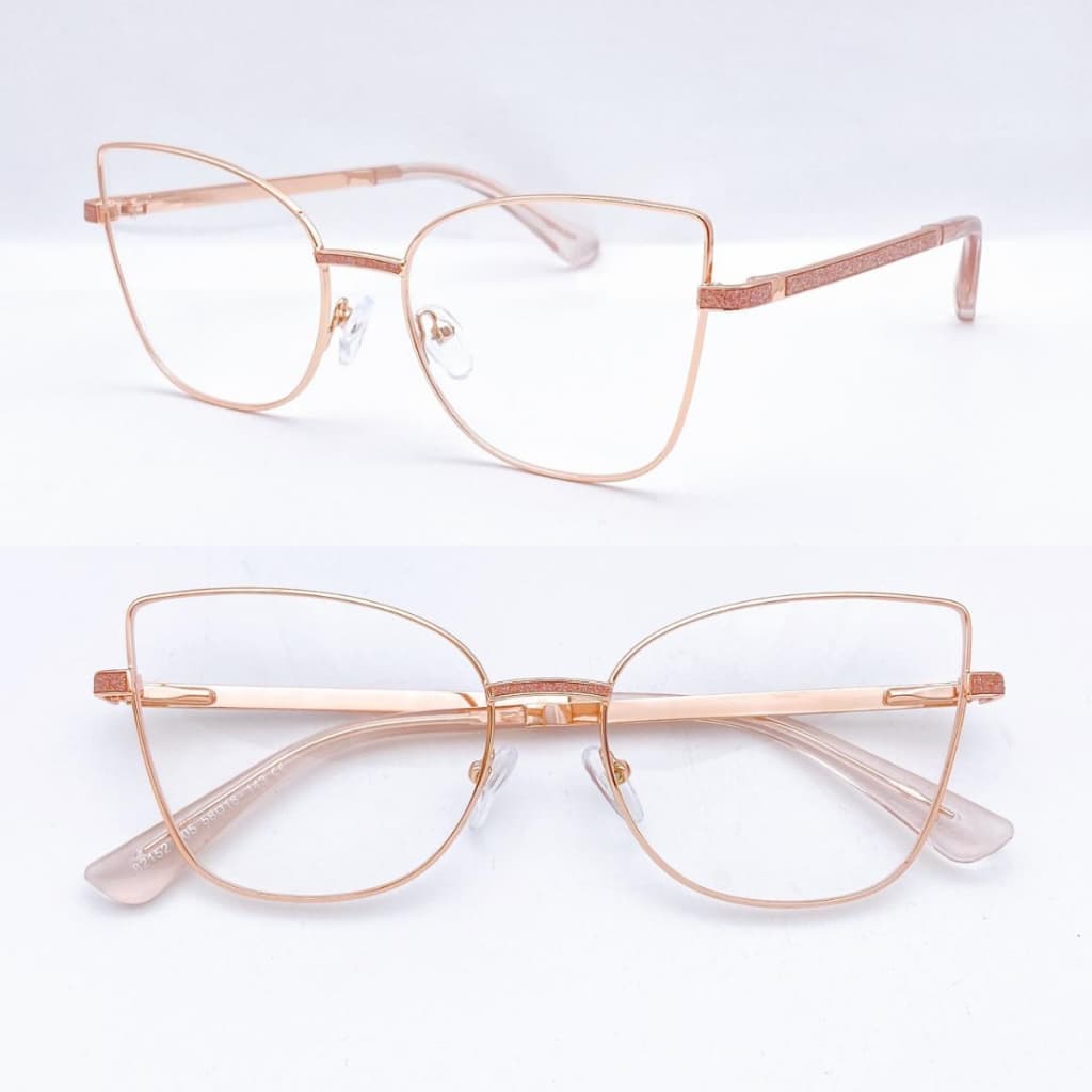 Armação De Receituário Para Grau Feminino Modelo Gatinho Mais Bonito / Novo / Fashion/82152
