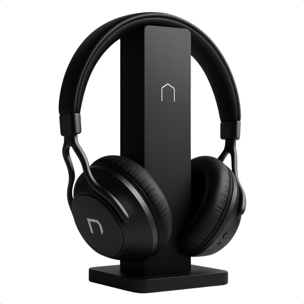 Suporte Headset Gamer Fone Ouvido Base Mesa Organizador Home Office Setup Escritório Minimalista