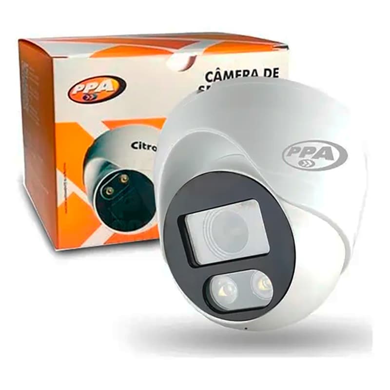 Câmera Dome Jetcolor 4x1 2mp 1080p Fhd Ir 20 Leds PPA