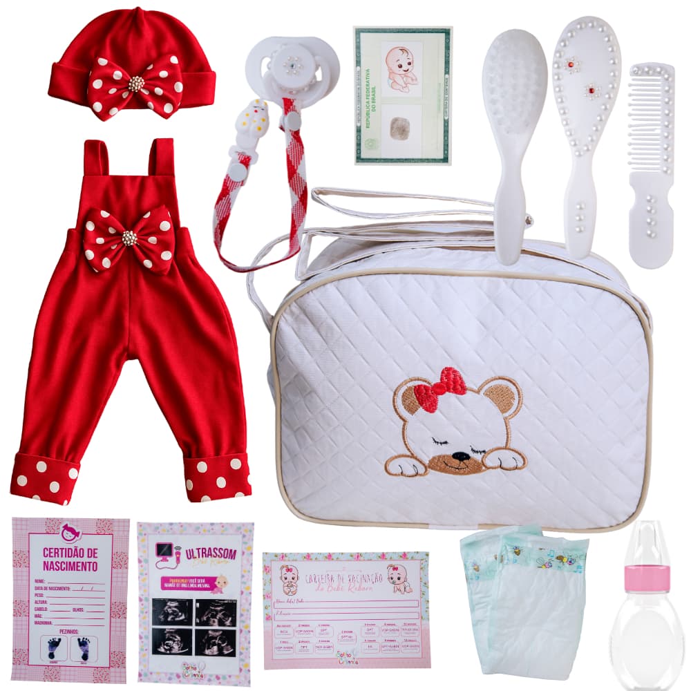 Acessórios para Bebê Reborn – Kit Exclusivo com Tudo para um Cuidado Completo