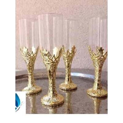 Kit 12 Mini Taça sem Laço Enfeite para Festa EF-157