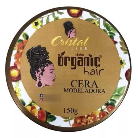 💇‍♂️✨ Cera Modeladora Cristal Line 150g