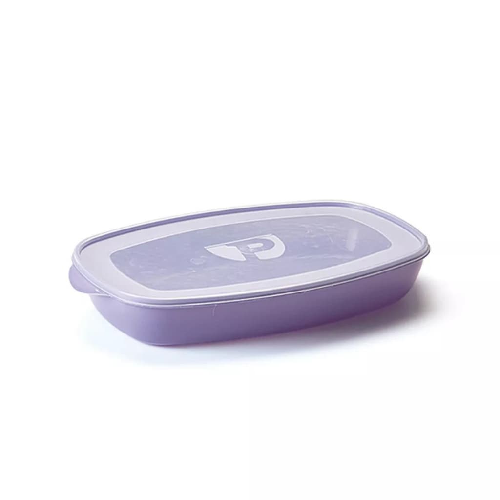 Kit 6 potes 4,2L retangulares, Kit Potes para Cozinha, Jogo de Vasilhas Plásticas