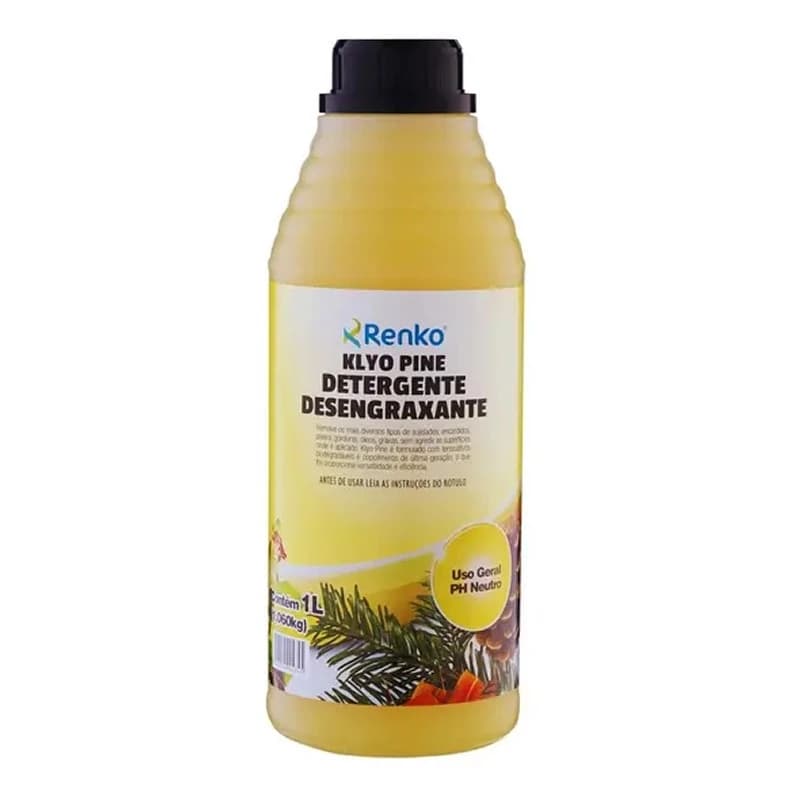 Klyo Pine Detergente Desengraxante Gel Renko 1L