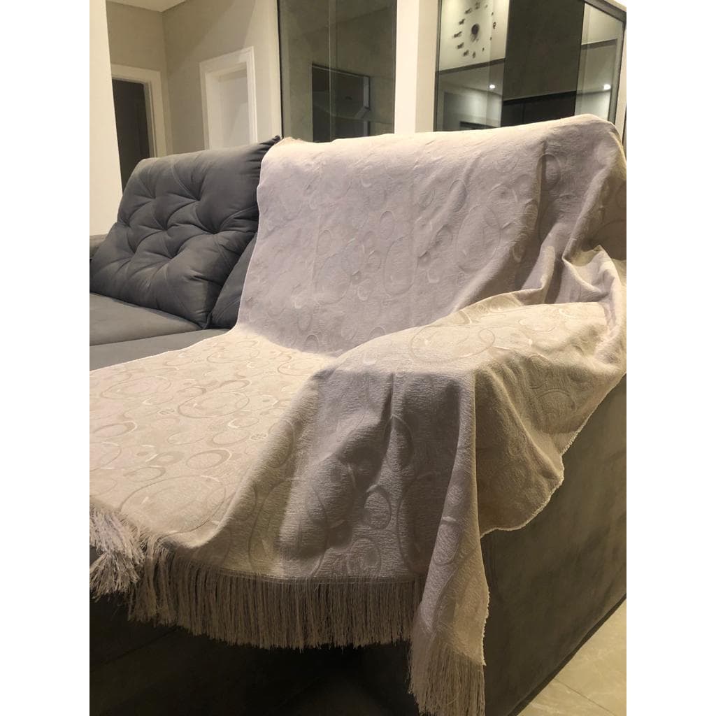 Manta para sofá grande protetora e decorativa 1,40x2,10. Sofá ou cama sua casa linda e moderna!