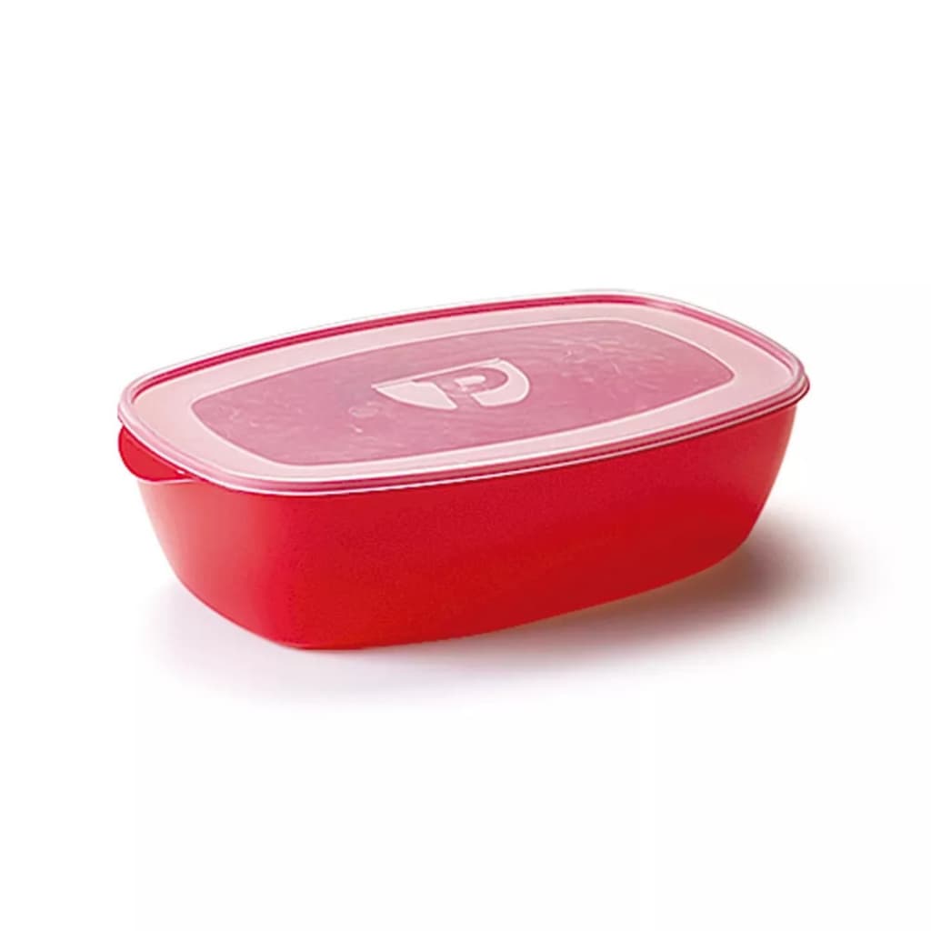 Kit 6 potes 7 Litros retangulares, Kit Potes para Cozinha, Jogo de Vasilhas Plásticas