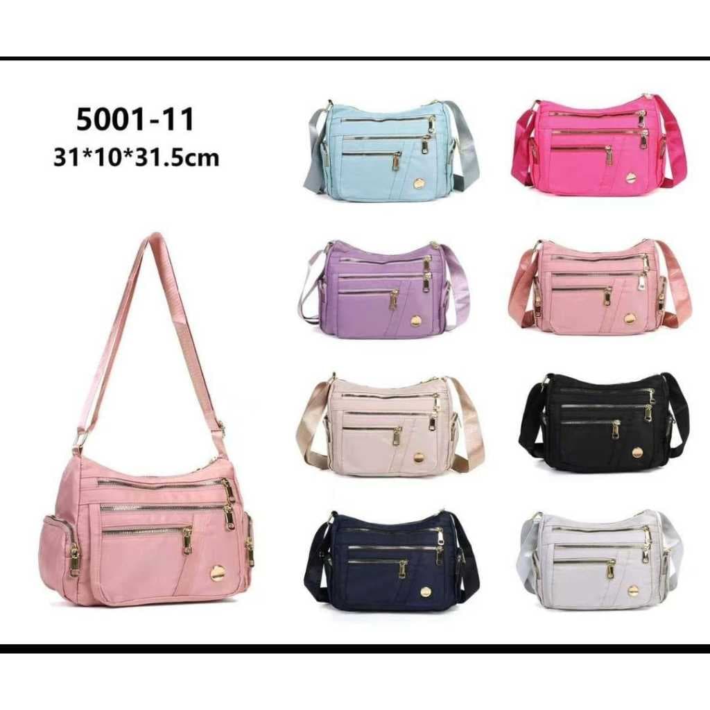 Bolsa Feminina Transversal Resistente à Água Durável