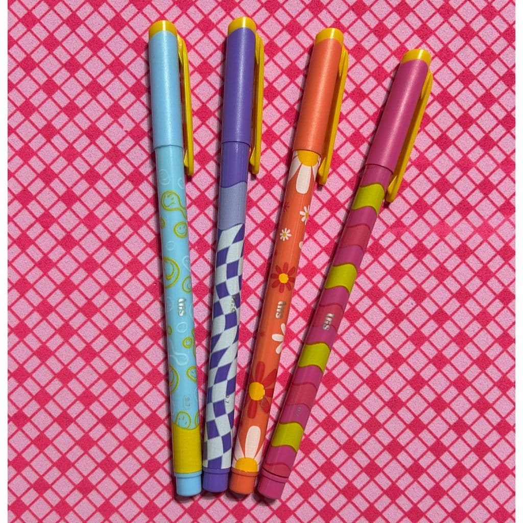 Caneta Esferográfica colorida sortida Ponta fina 0.7mm 1 unidade Dopamina TRIS