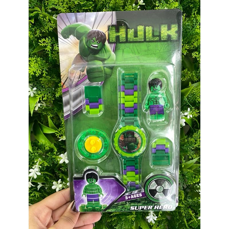 Relógio Infantil Herói Verde