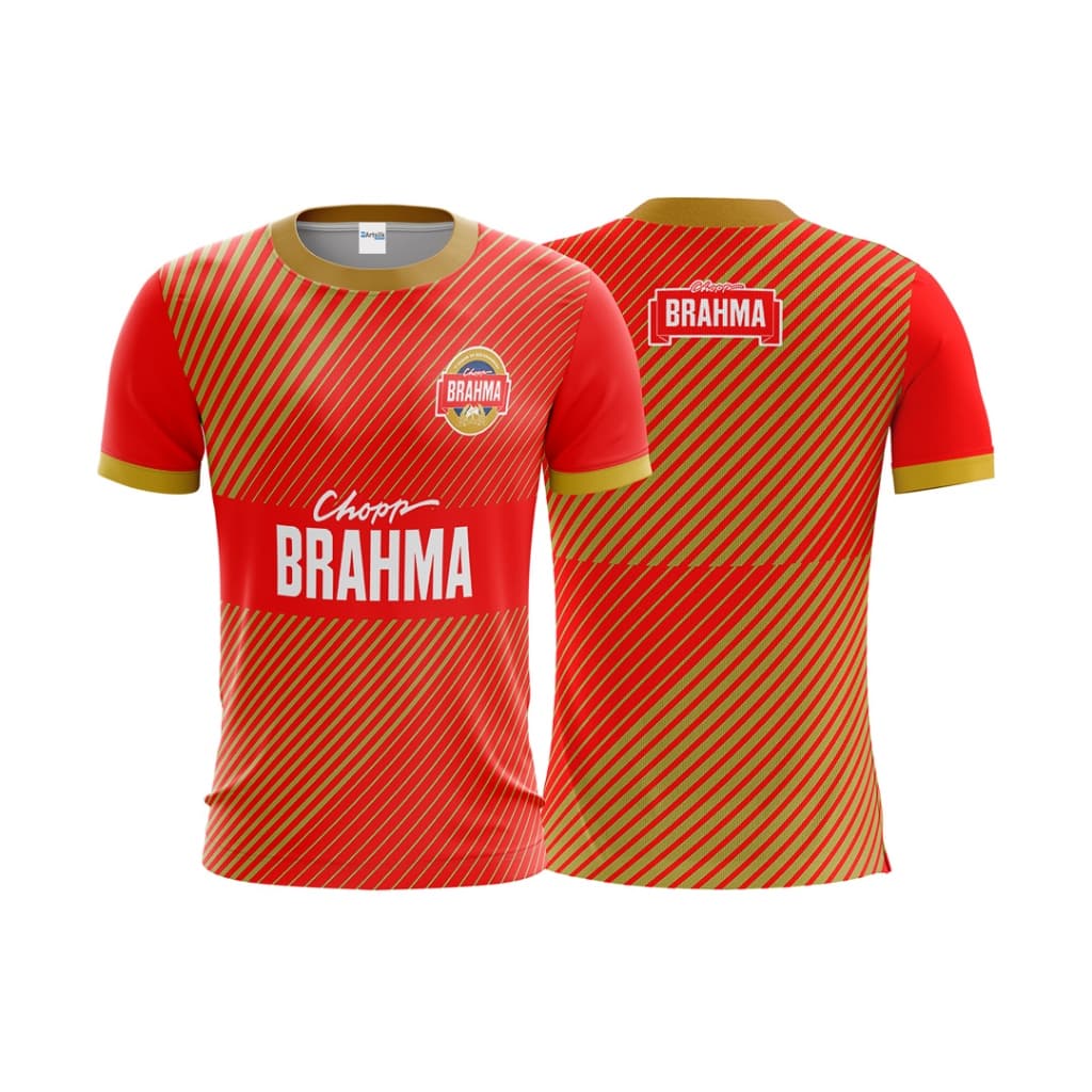 Camiseta Bebida Brahma Casual Dry Fit
