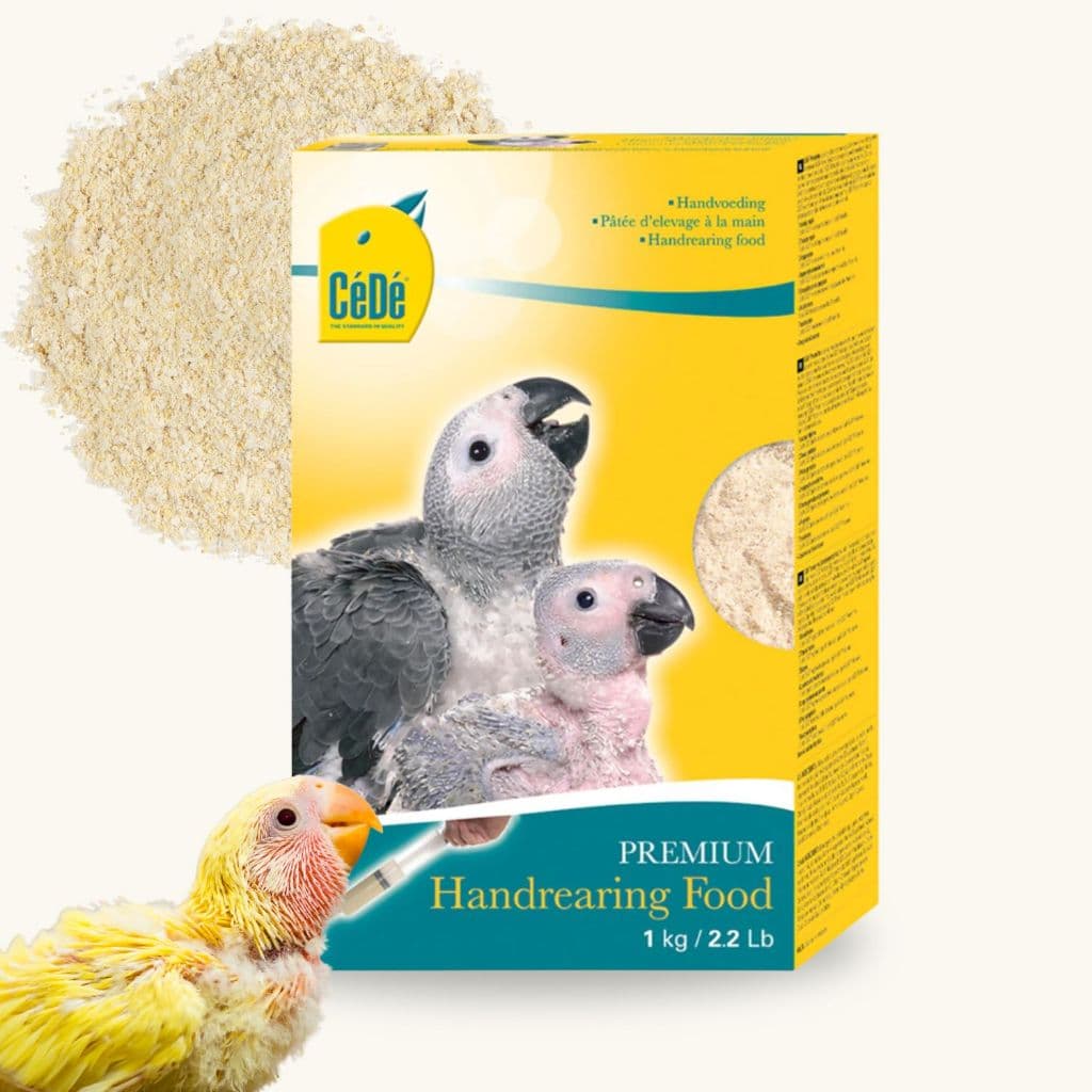 Papa para filhotes papinha para arara calopsitas papagaio Cédé 1kg