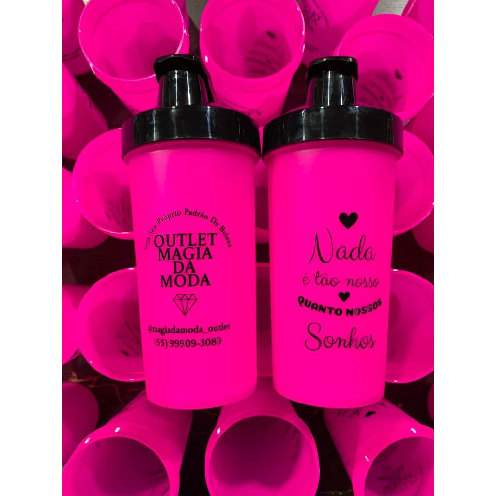 Kit Coqueteleira 700ml Personalizada Academia |  Copo Shake Fitness Brinde Personal