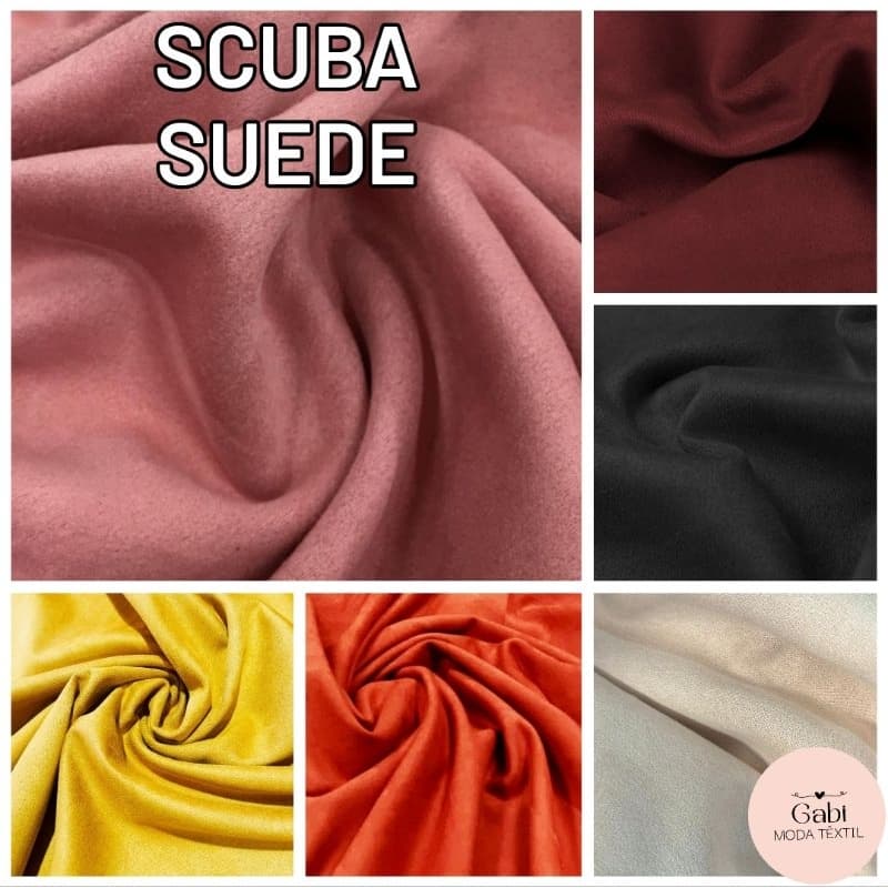 Tecido Scuba Suede (3m x 1,50m)