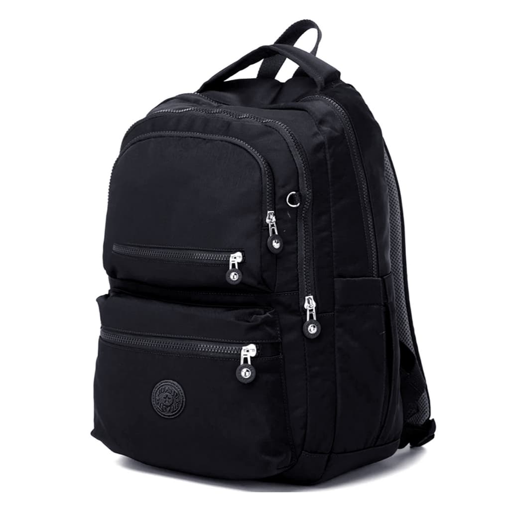 Mochila Unissex Colorida Leve Escolar Viagem Tactel Bolsa