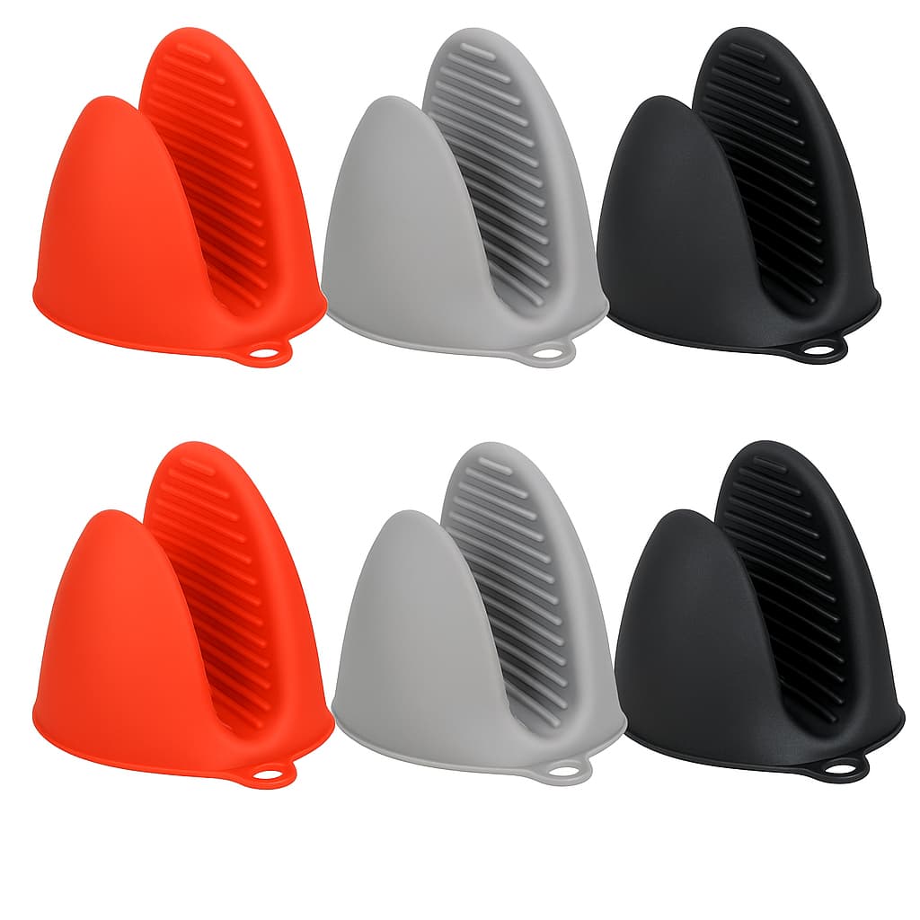 Kit Par De Luvas Térmicas Pegador de Silicone Cozinha