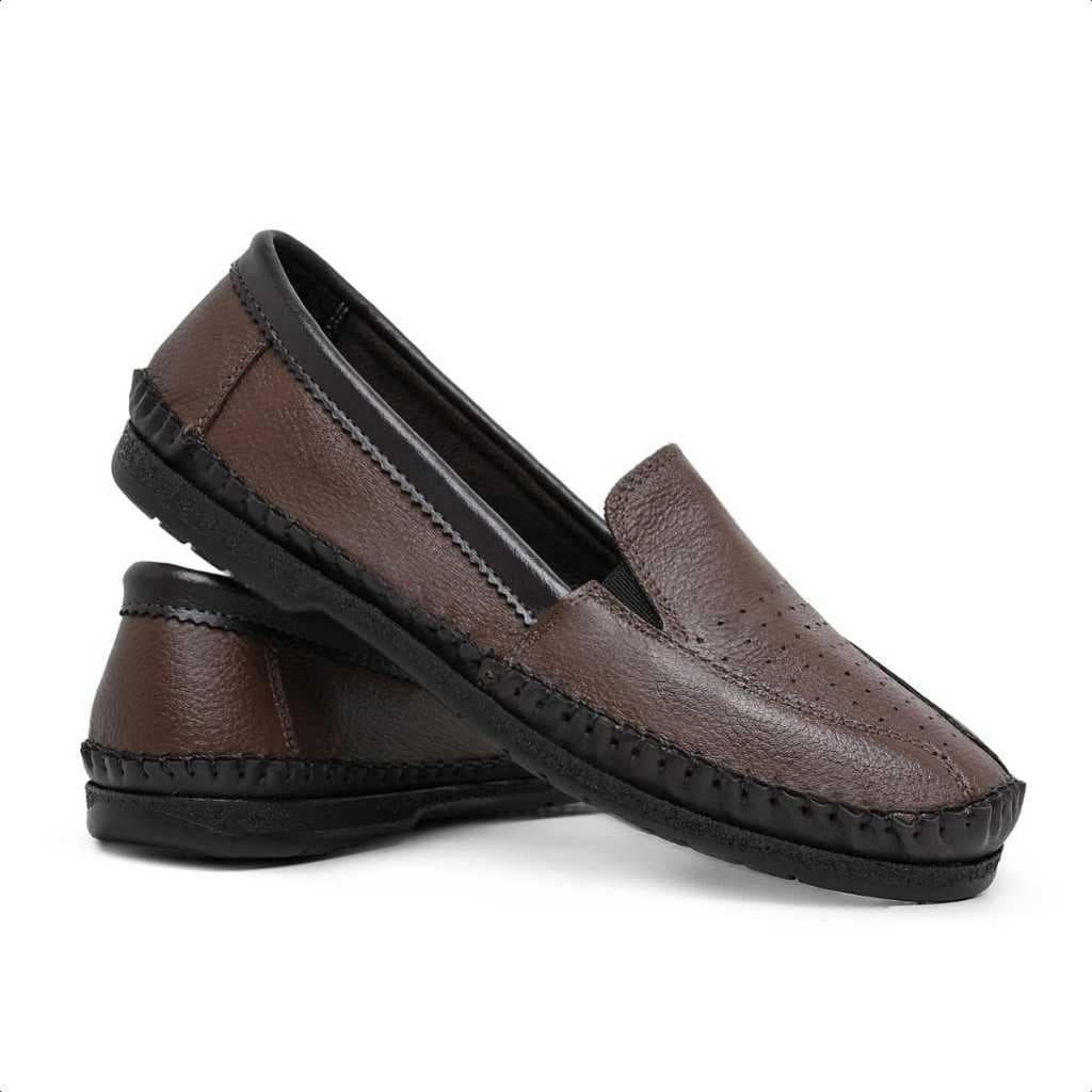 MOCASSIM SAPATILHA MASCULINA COURO LEGITIMO SAPATO DRIVE LEVE MACIO COM CALCE FACIL ANTIDERRAPANTE