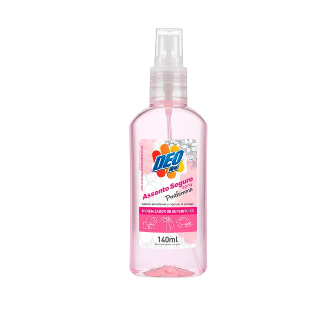 Limpeza Assento Sanitário Protfemme Deoline 140ml