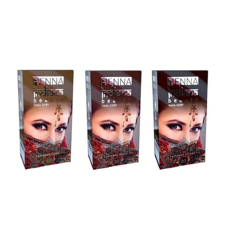 Henna Indiana Para Sobrancelhas -  Beauty