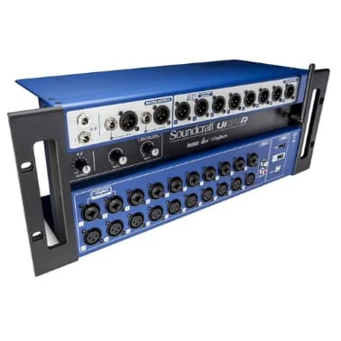 Mesa De Som Digital Soundcraft Ui24r 24 Canais