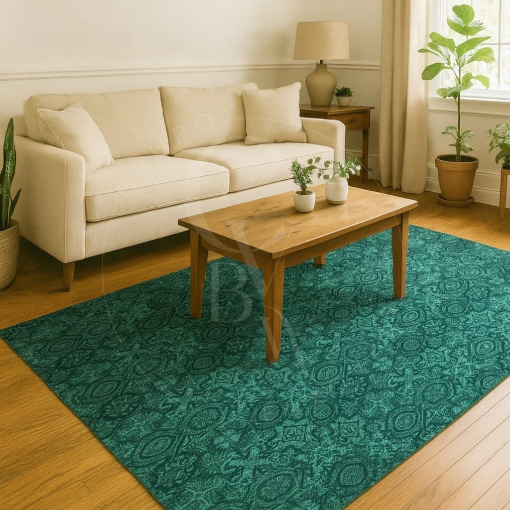 Tapete Antiderrapante Sala ou Quarto Vintage 1,50cm x 1,35cm