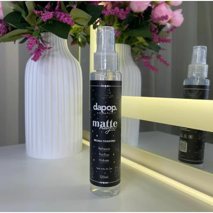 Bruma Fixadora Facial Matte Magic Dapop - 120ml