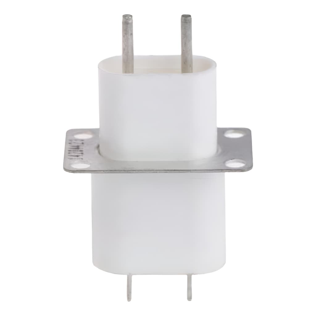 Conector Para Magnetron Microondas Filamento Novo Branco