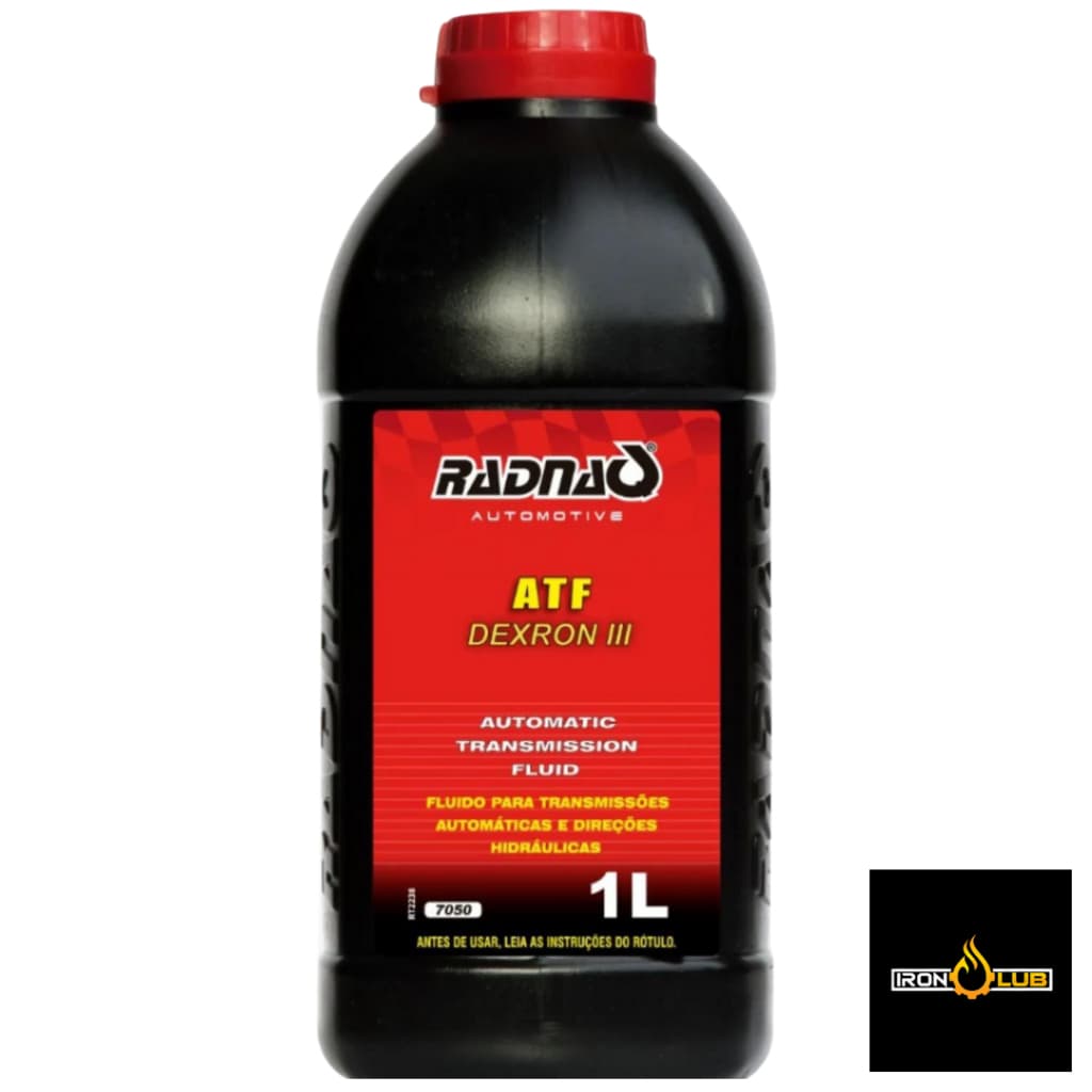 ÓLEO DE DIREÇÃO HIDRÁULICA RADNAQ ATF DEXRON 3 / DEXRON III 1 LITRO