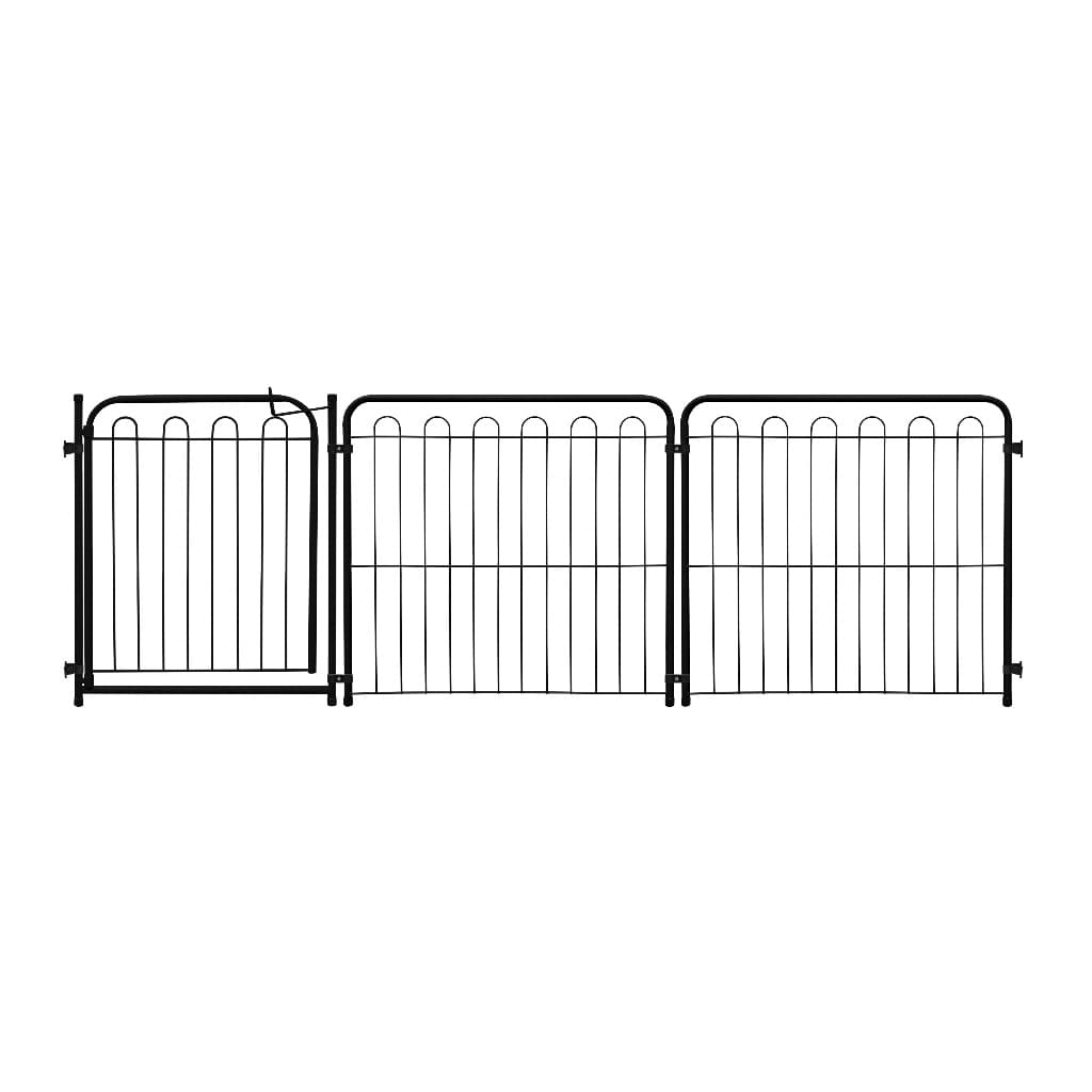 Cercado Cão Cachorro 2 Módulos + Portão Linear 2,32m X 65cm de Altura