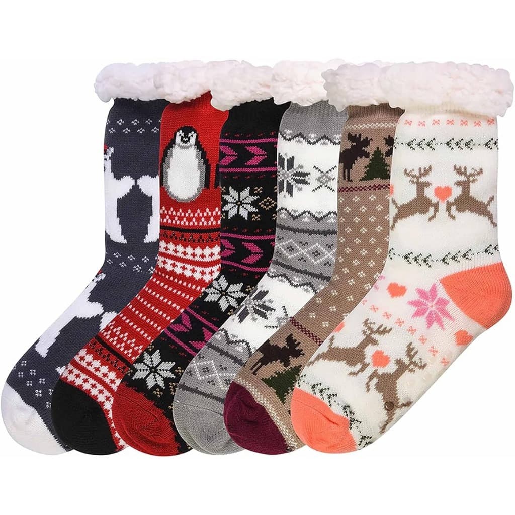 Kit 1, 2 ou 3 Pares Meia De Lã Infantil Carneirinho Para Frio Carneiro Bem Quentinha Térmica Confortável