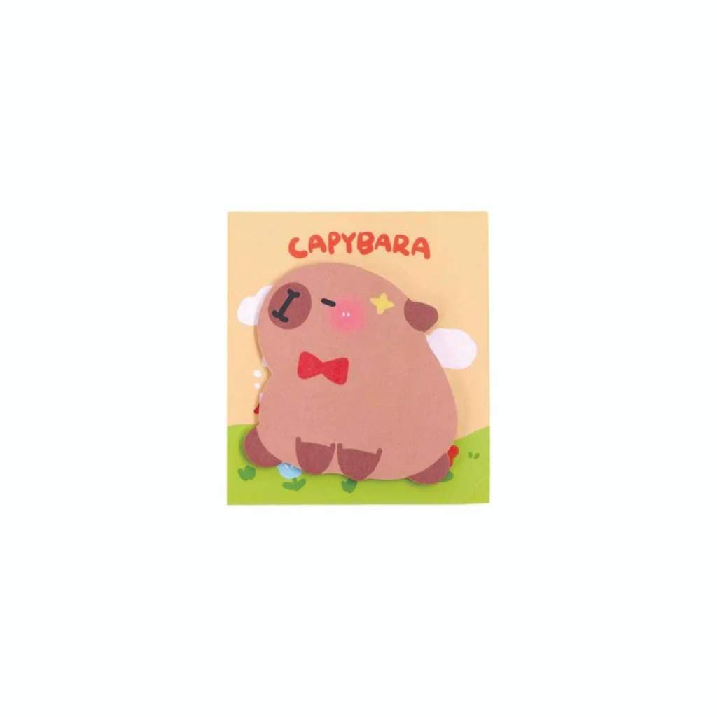 Bloco De Notas Capivara Post It Kit c/2 unidades
