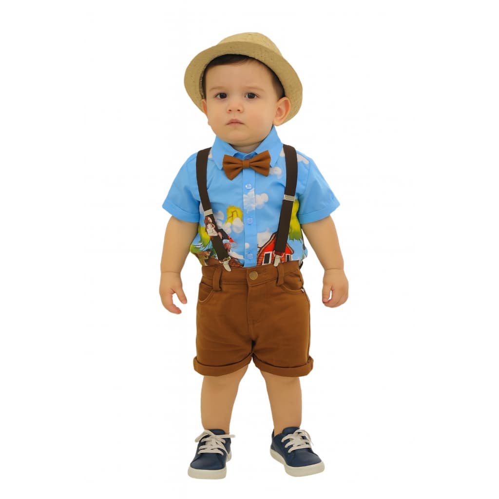 CONJUNTO FAZENDA ZENON SUPER LUXO TEMA FESTA ANIVERSARIO