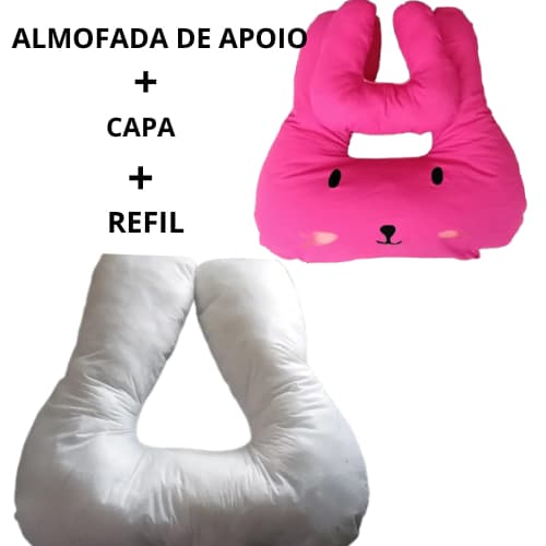 Almofada de Carro Forma de U para Crianças e adultos vídeo ilustrativo, fotos originais.