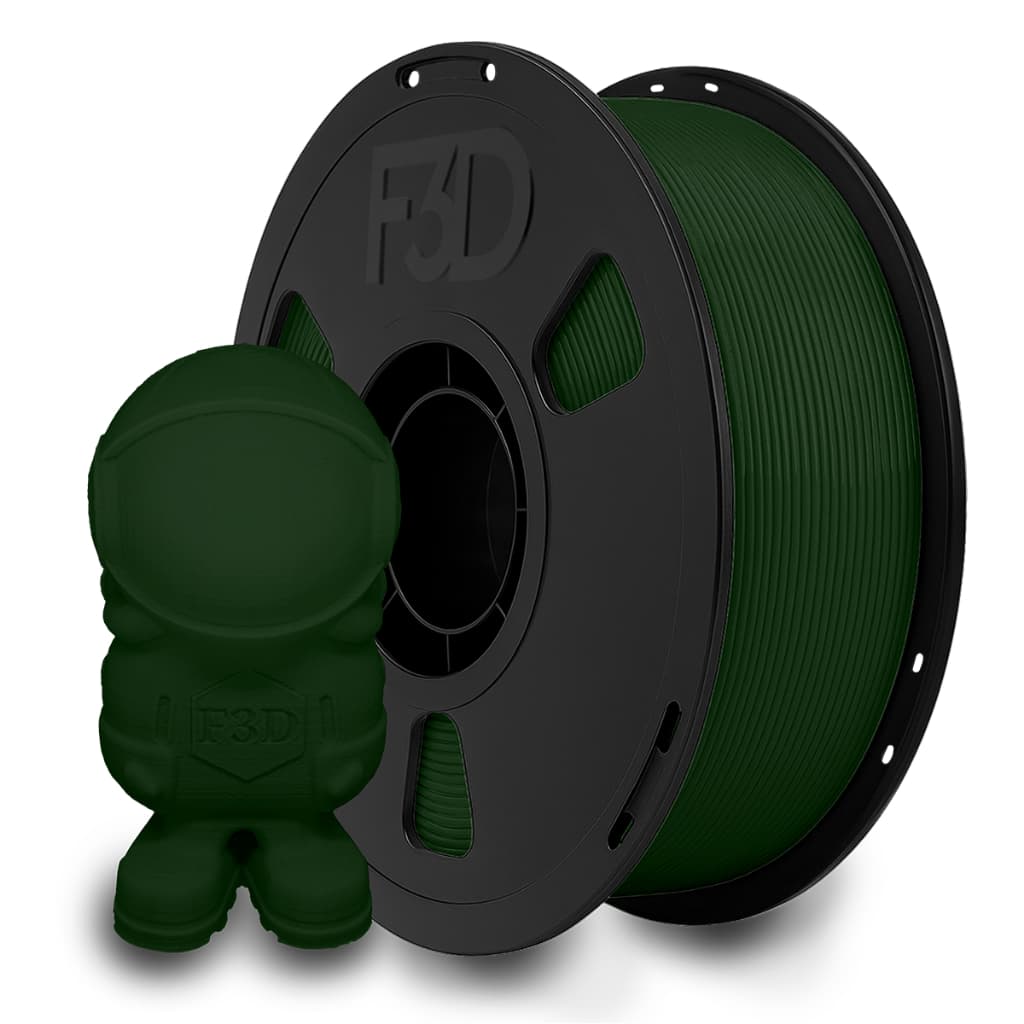 Filamento PLA Premium Verde Militar 1kg 1,75mm