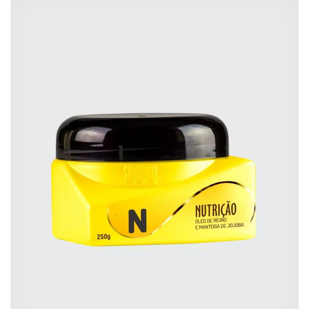 Máscara de Nutrição Smooth Line 250g - Cronograma Capilar Cabelos Secos e Danificados