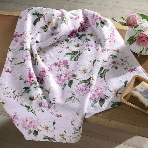 Toalha de Rosto Prisma Estampado Clara - 1 Unidade - Döhler