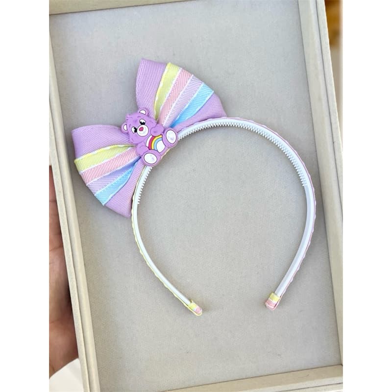 Tiara cabelo infantil ursinhos carinhosos