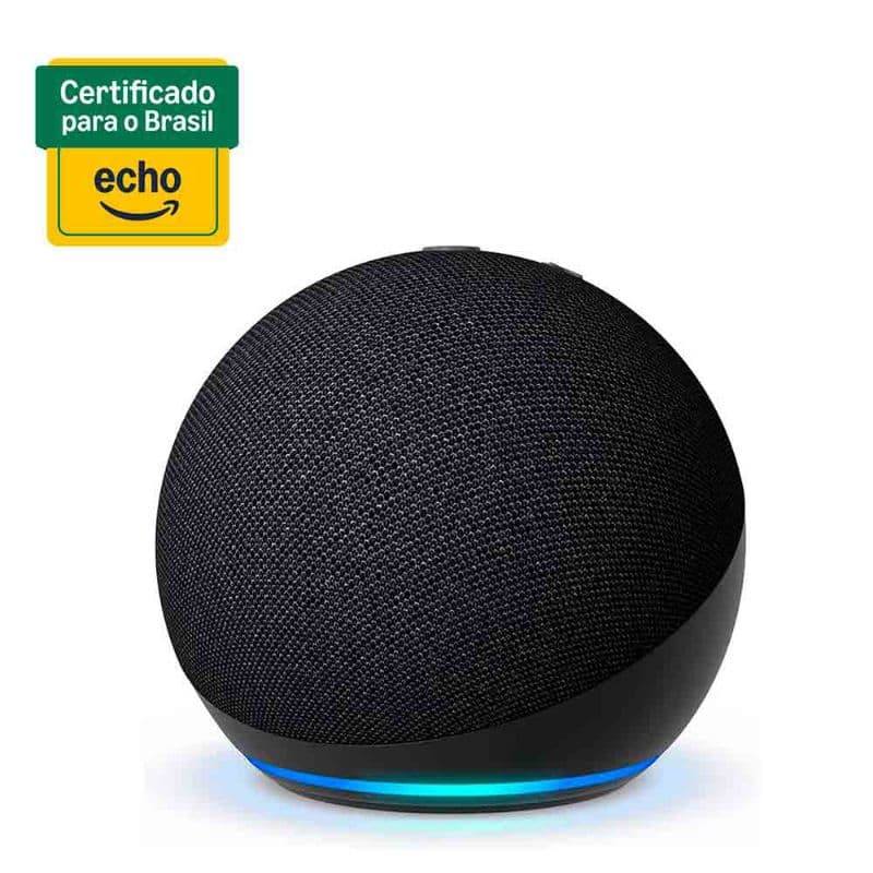 ECHO DOT 5 GERAÇÃO ALEXA CAIXA SOM INTELIGENTE