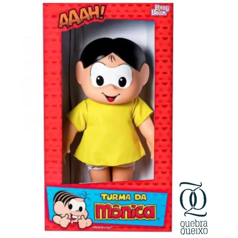 Boneca Magali 36cm Turma da Mônica Clássicos Original Babybrink