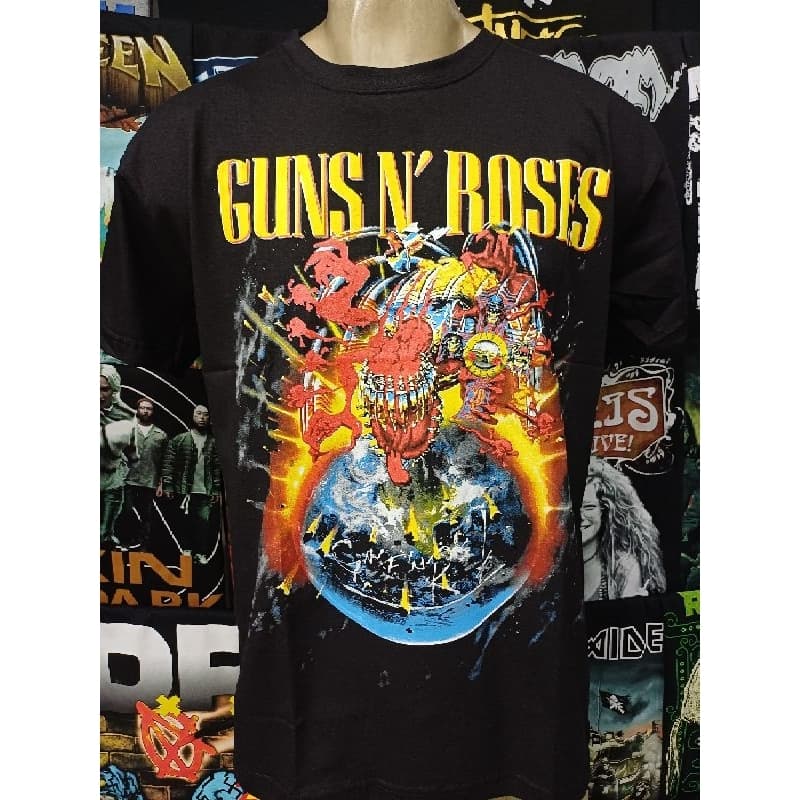 camiseta de rock camiseta de banda Guns n' Roses Tour 2025 hard rock Axl Roses
