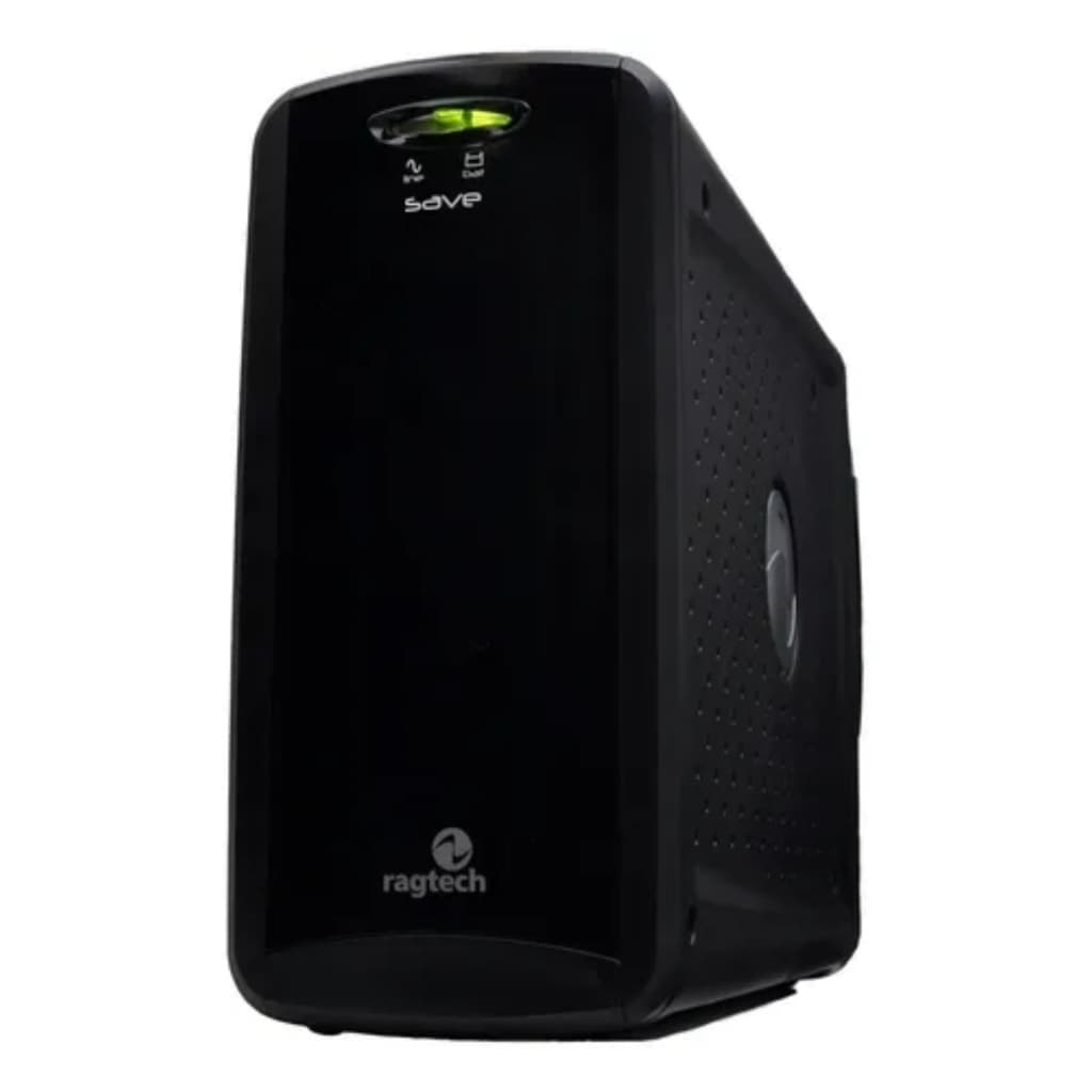 Nobreak Ragtech 4125 600va 6 Tomadas Grande Autonomia