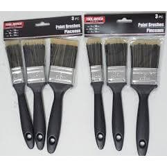 Kit 3 Pincels - Tool Bench Importado 🇺🇸 - paint brushes pinceaux 3 pc tool bench