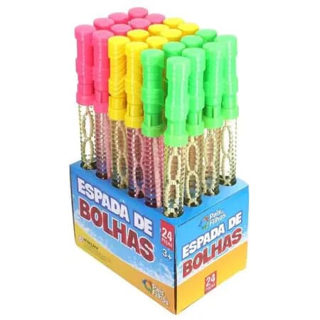 Kit 6/10/20 Bastão Bolha de Sabão Espadas Lança Bolha de Sabão