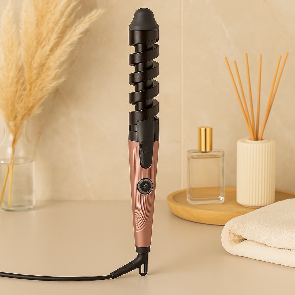 Modelador de Cabelo Profissional Cachos Perfeitos Prático/Fácil - 30w Bivolt