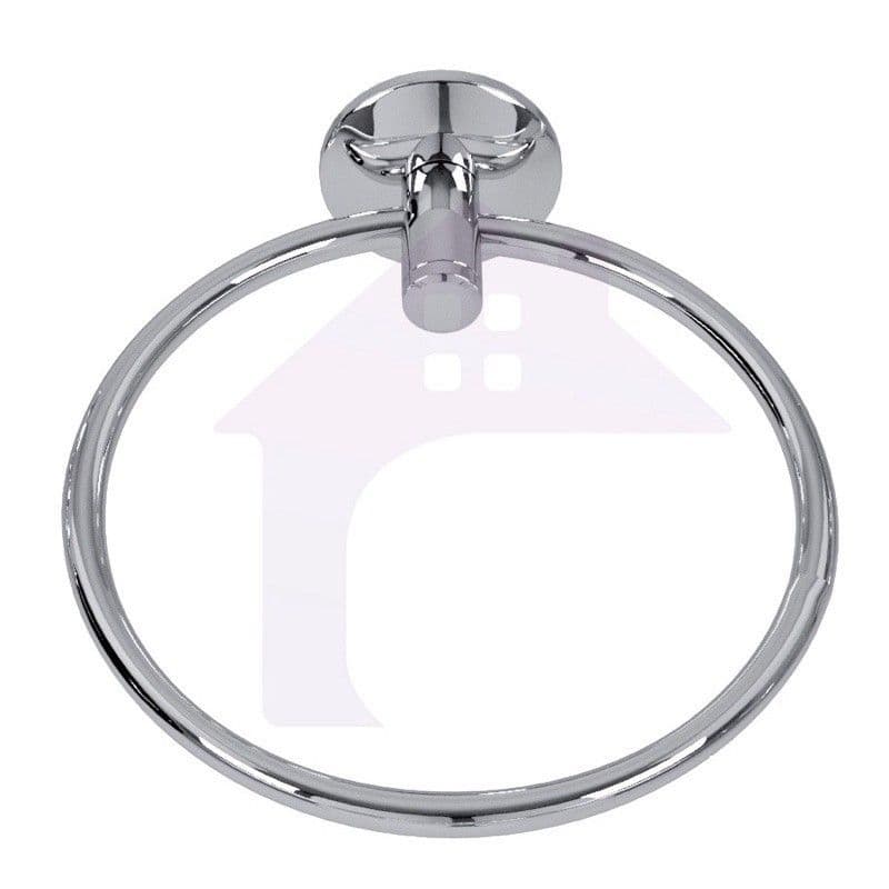 Suporte de Toalha Tipo Argola Para Banheiro Pretico